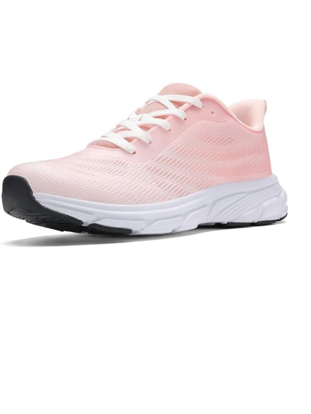 Women's Pink Running Shoes Breathable Casual Non Slip Walking Sneakers